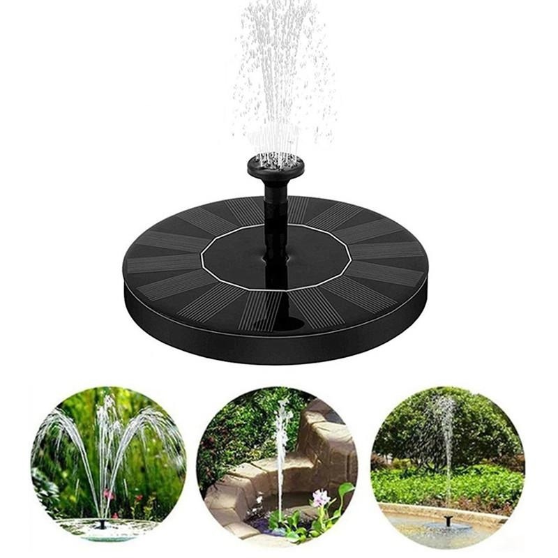 Aquarium Fish In Pond - Solar Fountain Pump with 6 Nozzles