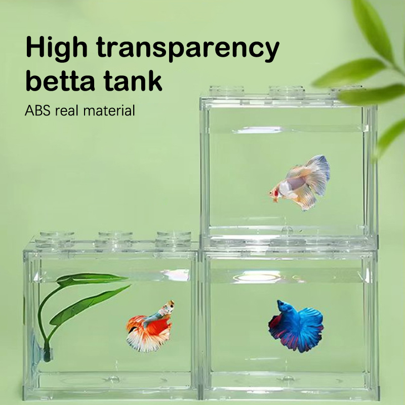 Aquarium Fish Jar - Aquarium Mini Fish Tank Reptile Pet