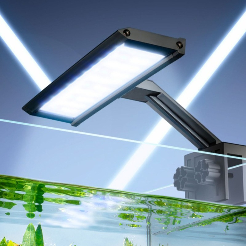 Aquarium Fish In Bowl - Fish Tank Light LED Clip-on Fish