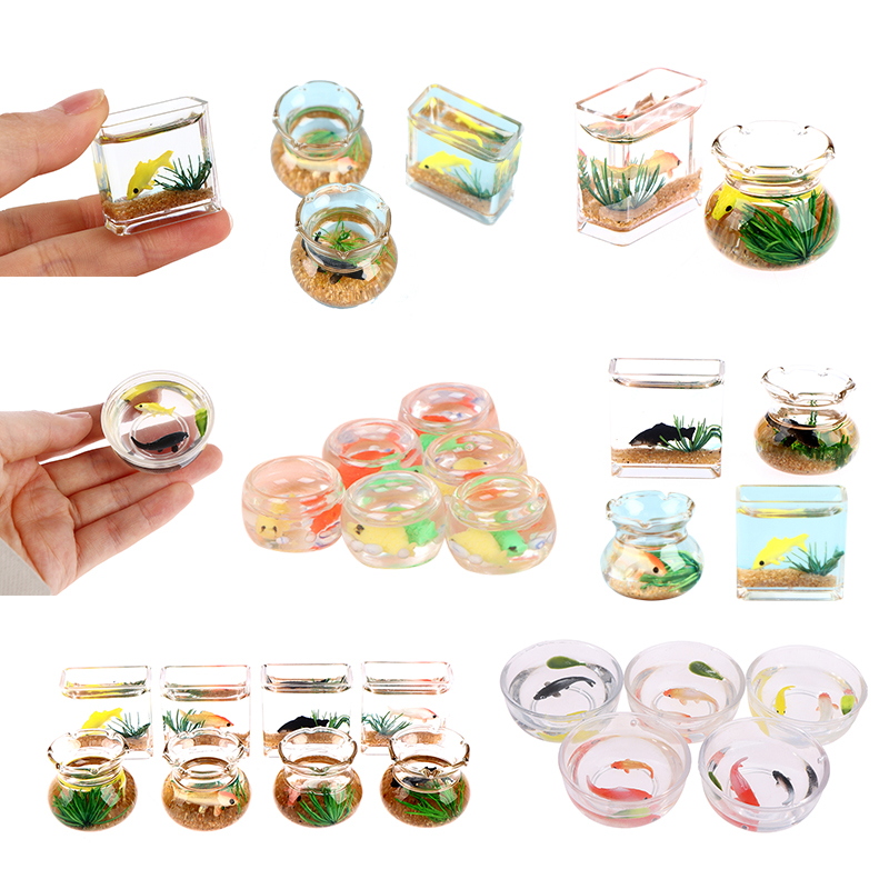 1/12 Lovely Dollhouse Miniatur - огляд і ціна Aquarium Fish In Bowl