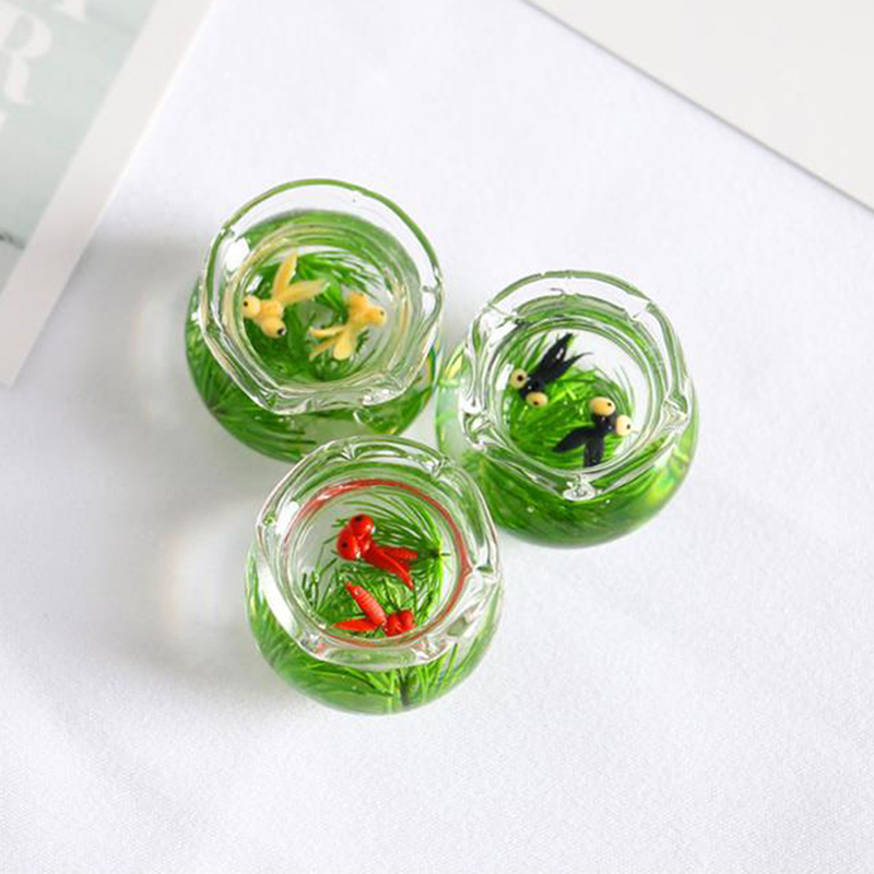 1/12 Lovely Dollhouse Miniatur - огляд і ціна Aquarium Fish In Bowl
