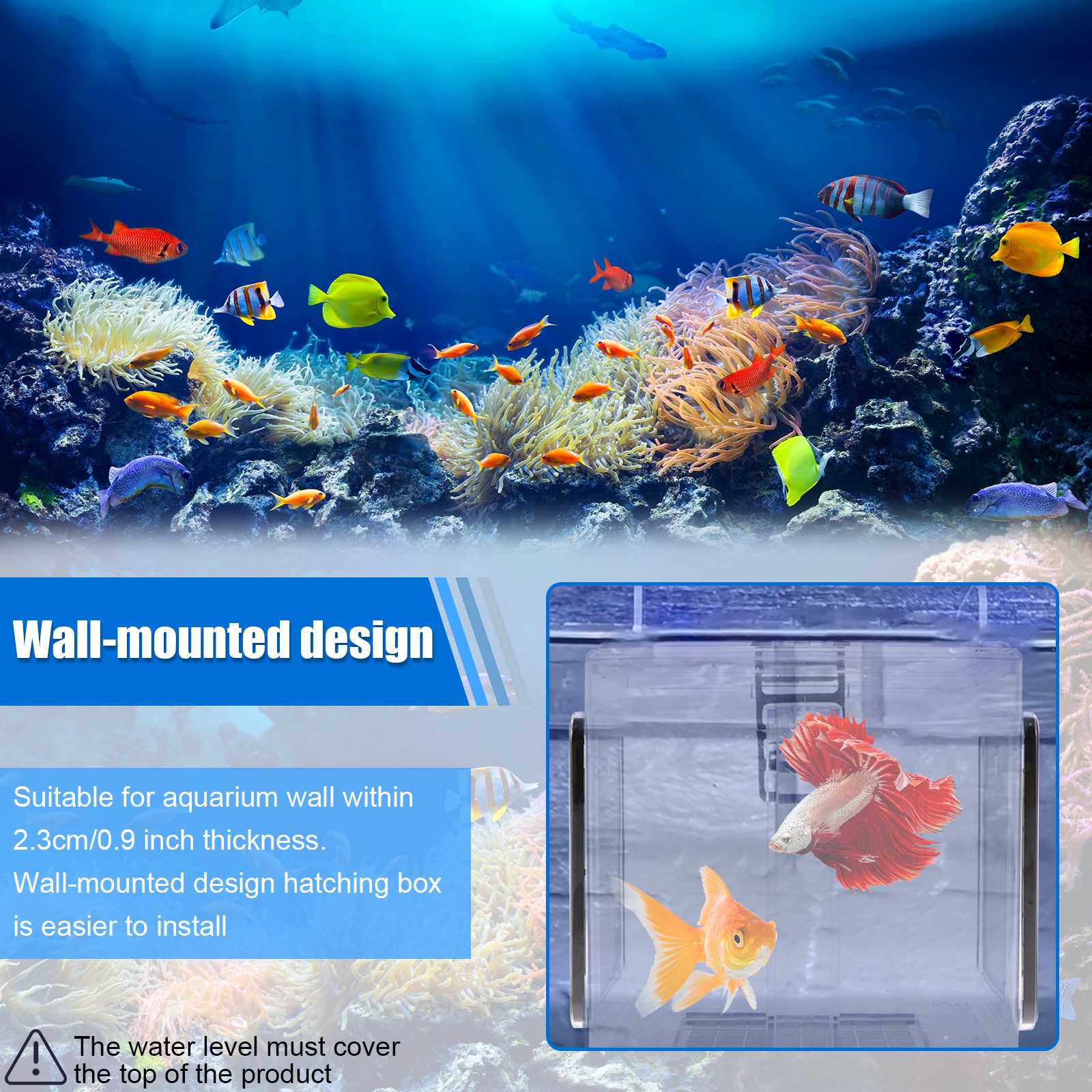 Aquarium Breeder Box Fish Bree - огляд і ціна Aquarium Fish In Bowl