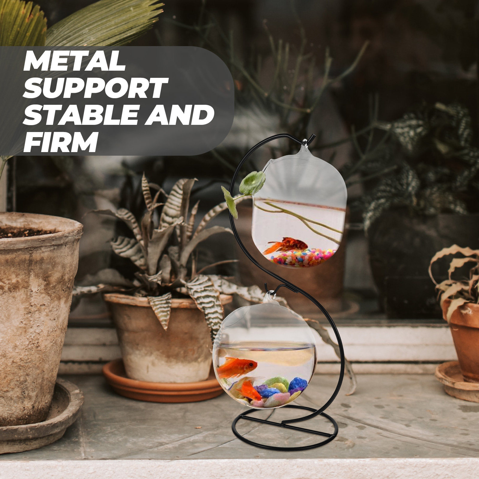 1Set Desktop Fish Tank Multi-F - огляд і ціна Aquarium Fish In Bowl