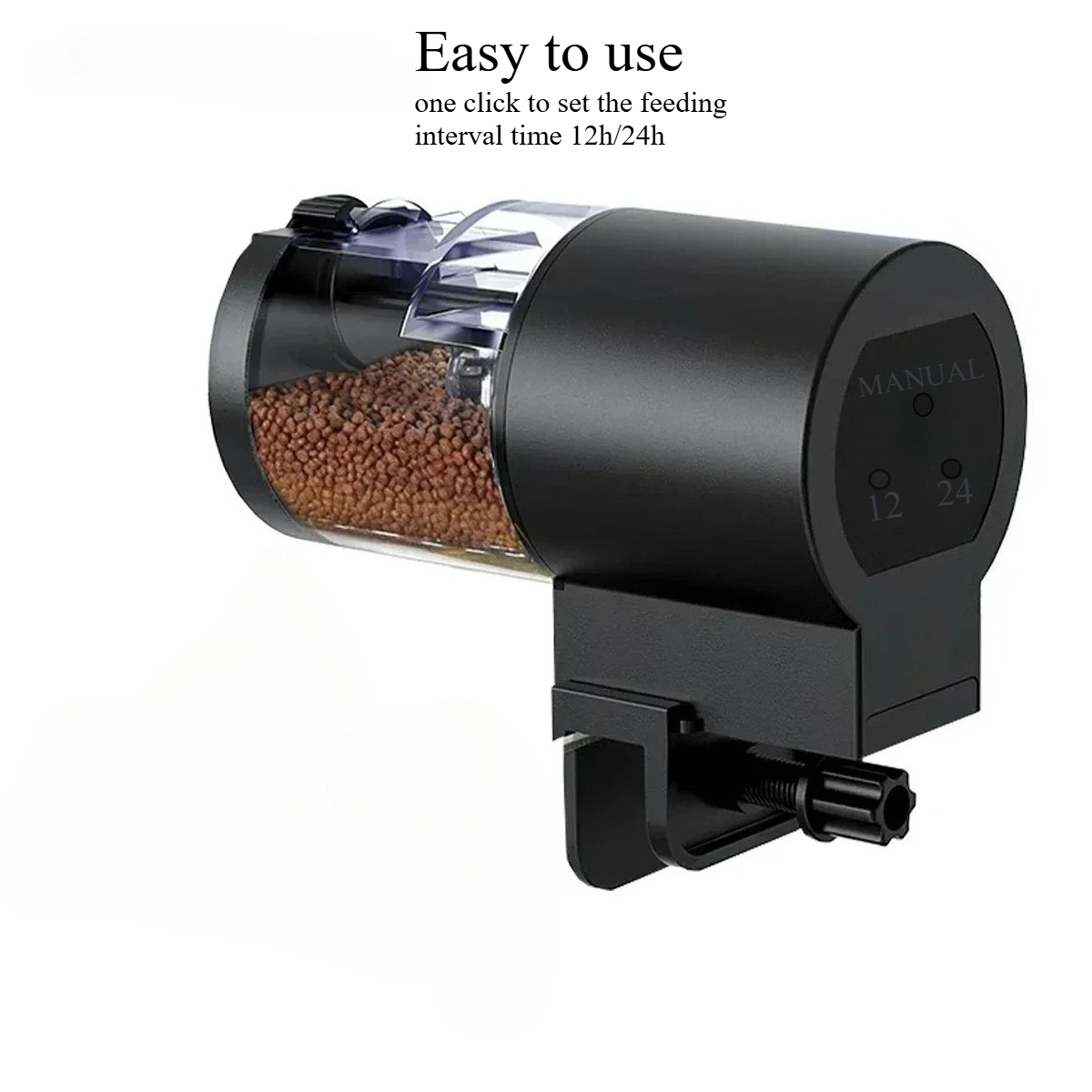 Automatic Fish Feeder 100ML Ca - огляд і ціна Aquarium Fish Feeder Automatic