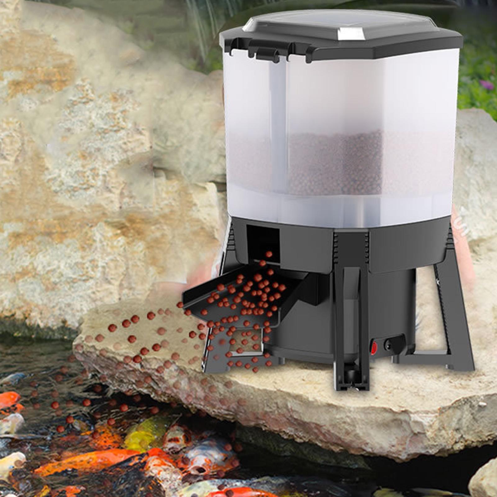 6L Adjustable Solar Automatic  - огляд і ціна Aquarium Fish Feeder Automatic