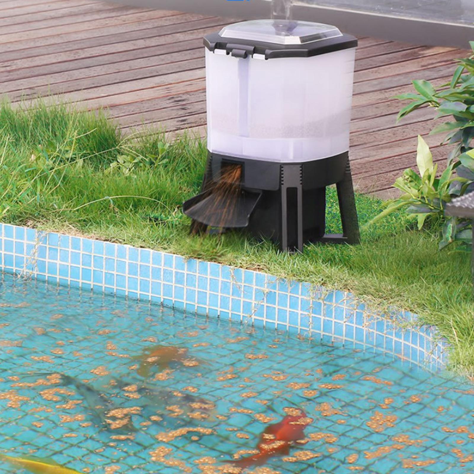 6L Adjustable Solar Automatic  - огляд і ціна Aquarium Fish Feeder Automatic