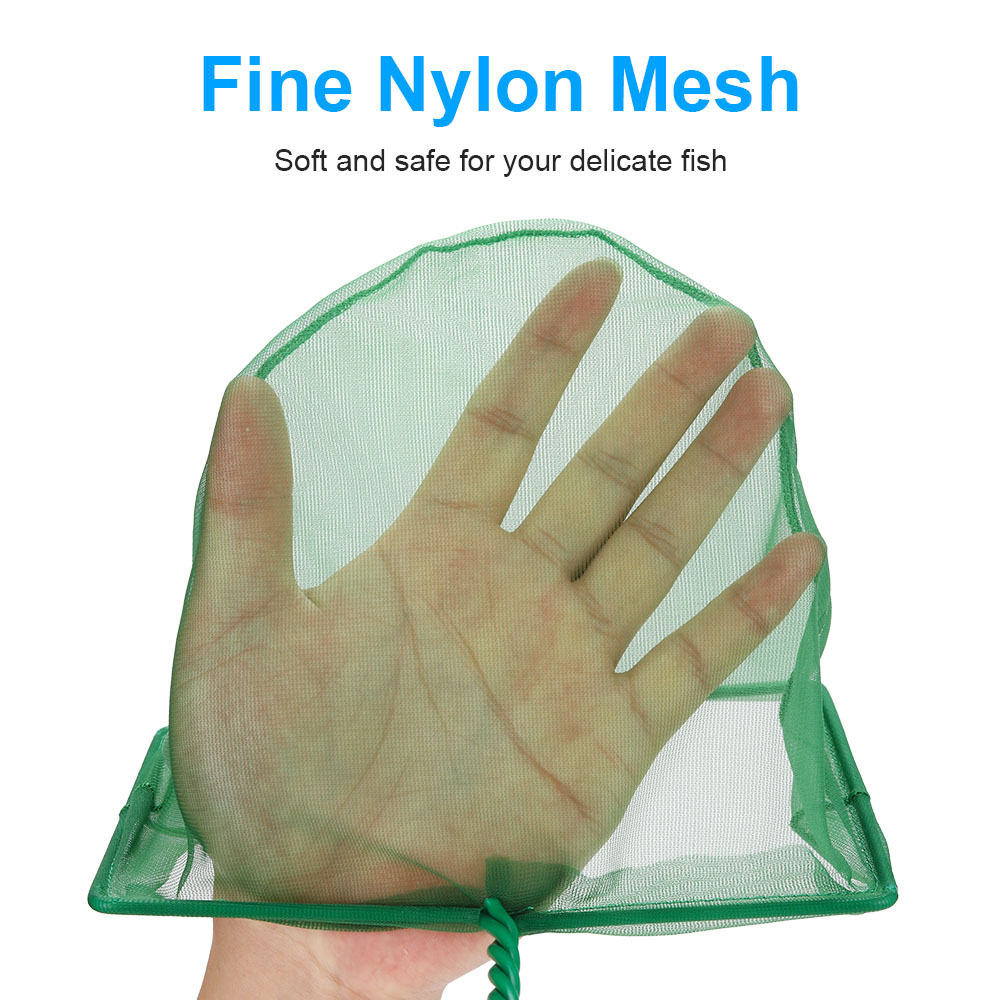 3-10inch Fish Net Long Handle  - огляд і ціна Aquarium Fish Net Small