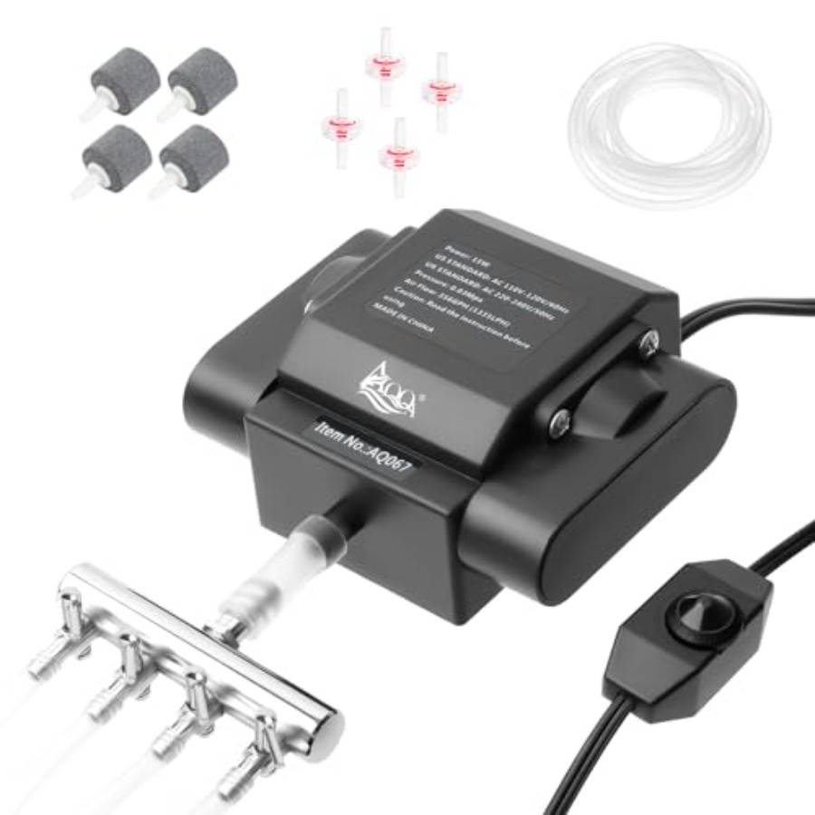 Powerful Aquarium Air Pump Adj - огляд і ціна Aquarium Fish In Pond