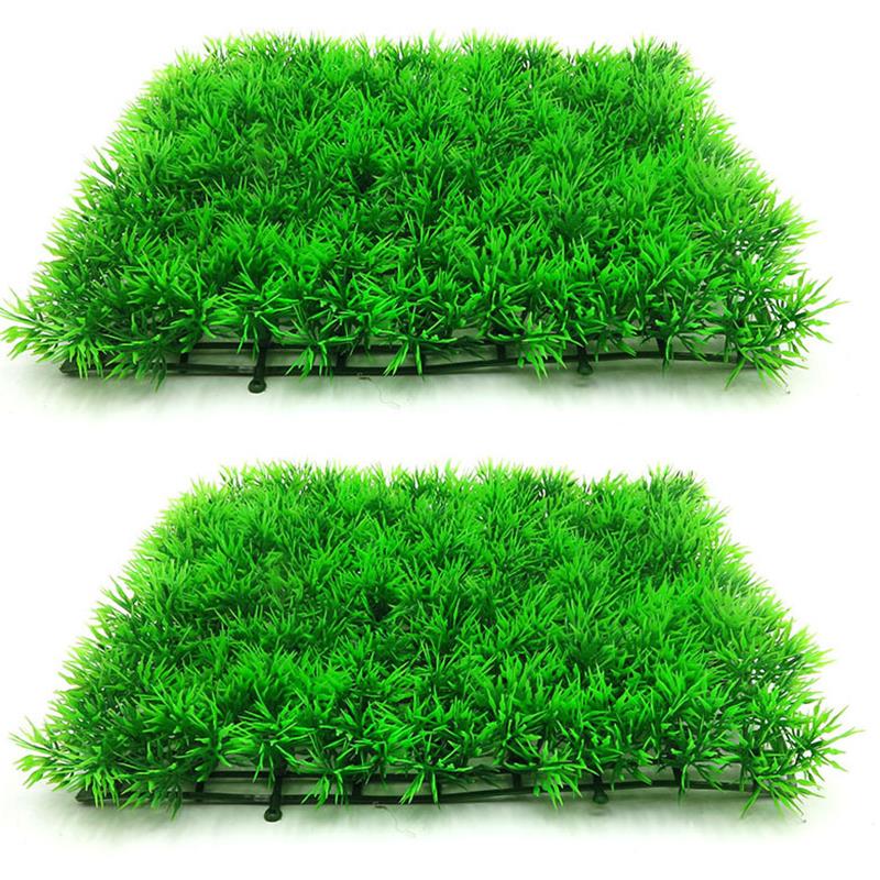 Artificial Green Grass Plant L - огляд і ціна Aquarium Fish Green