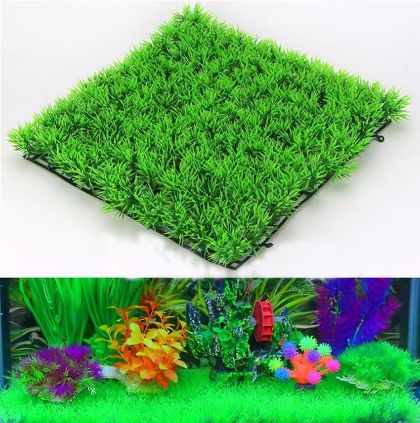 Artificial Green Grass Plant L - огляд і ціна Aquarium Fish Green