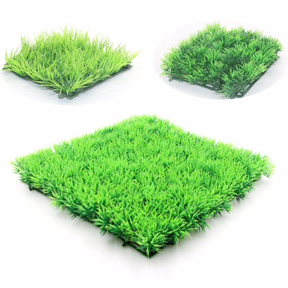 Artificial Green Grass Plant L - огляд і ціна Aquarium Fish Green