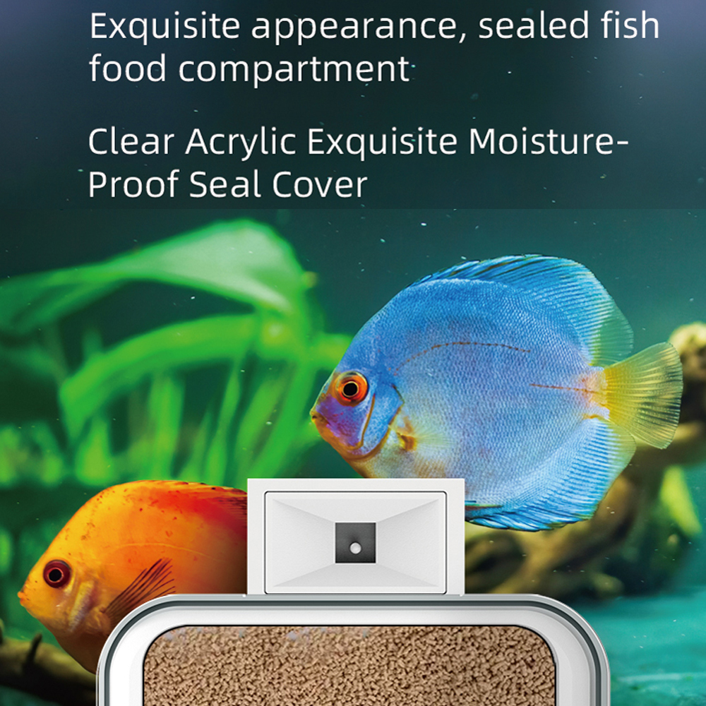 WiFi Smart Automatic Feeder Aq - огляд і ціна Aquarium Fish Feeder Automatic