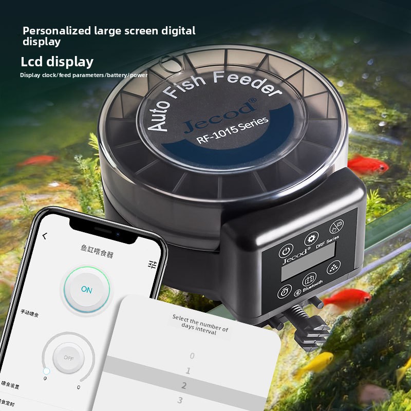 Jebao New Automatic Feeding Fi - огляд і ціна Aquarium Fish Feeder Automatic