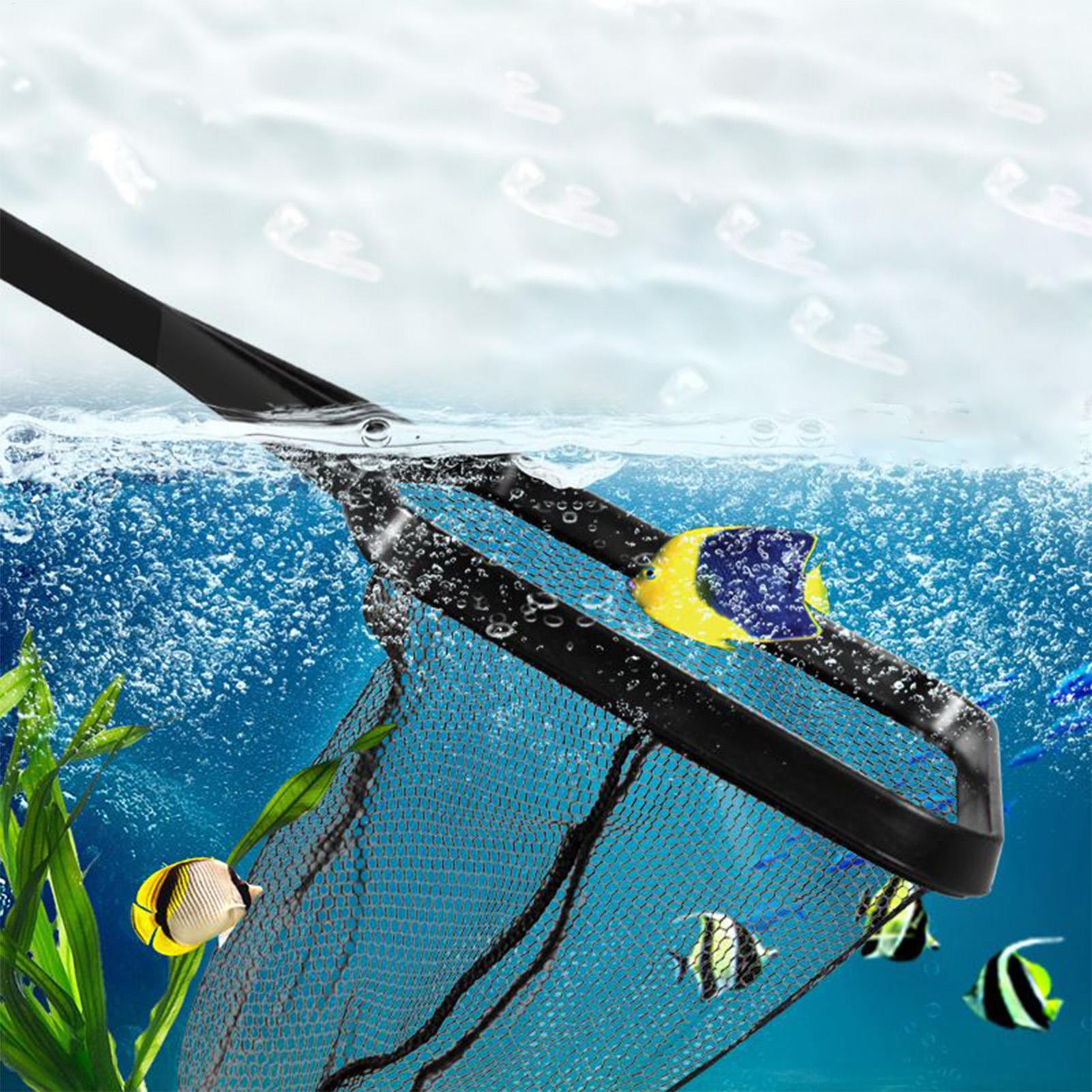 Pool Net Fish Tank Salvage Net - огляд і ціна Aquarium Fish Net Small