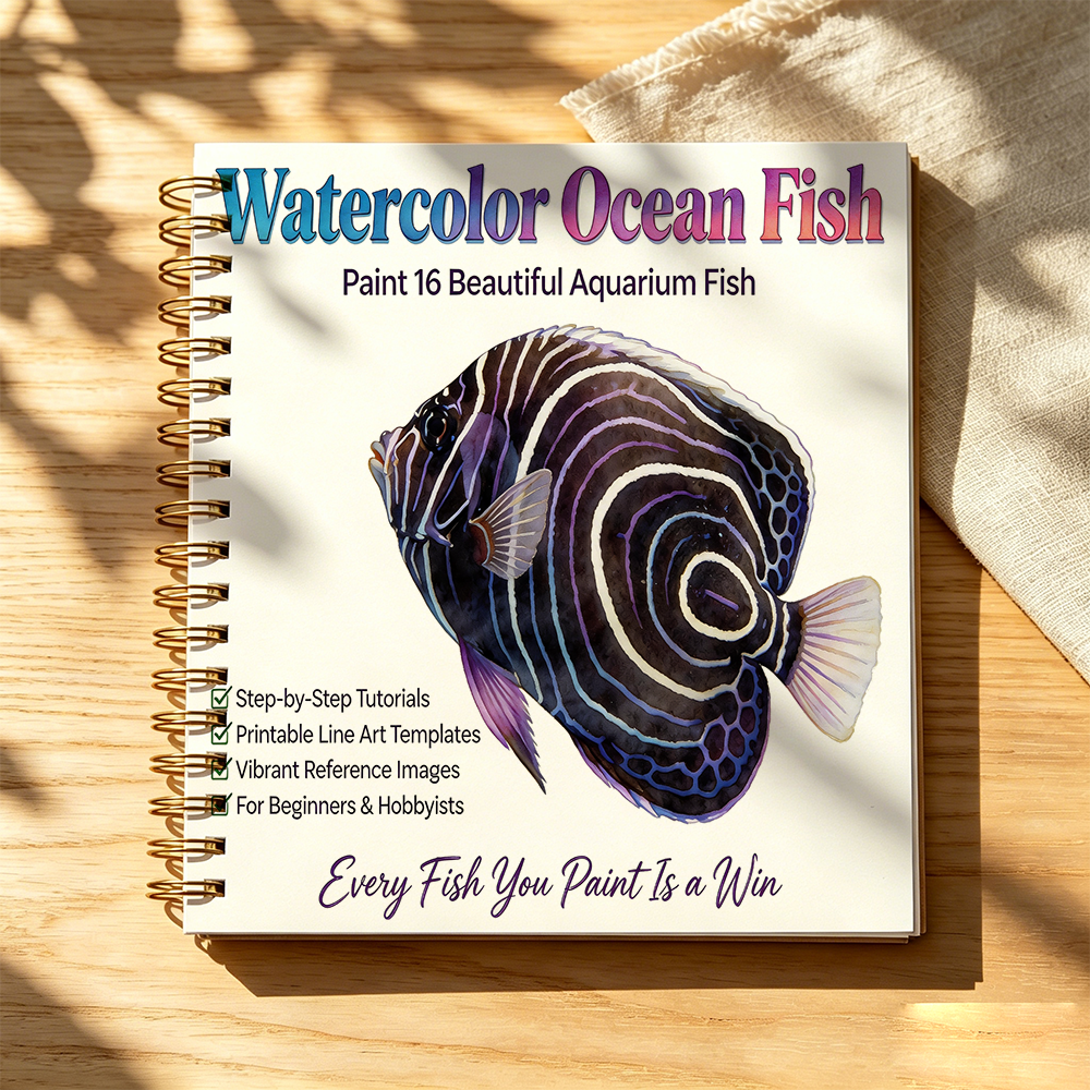 Watercolor Painting & Coloring - огляд і ціна Fish Aquarium Guide