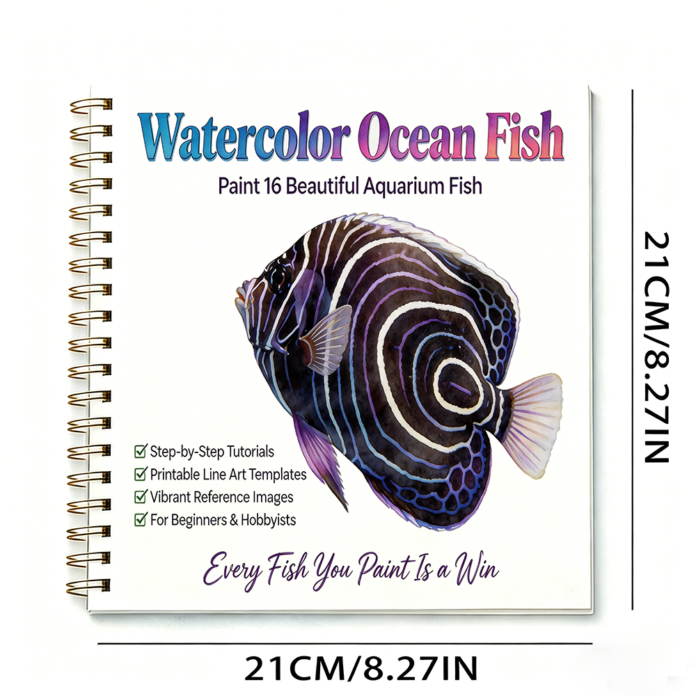Watercolor Painting & Coloring - огляд і ціна Fish Aquarium Guide