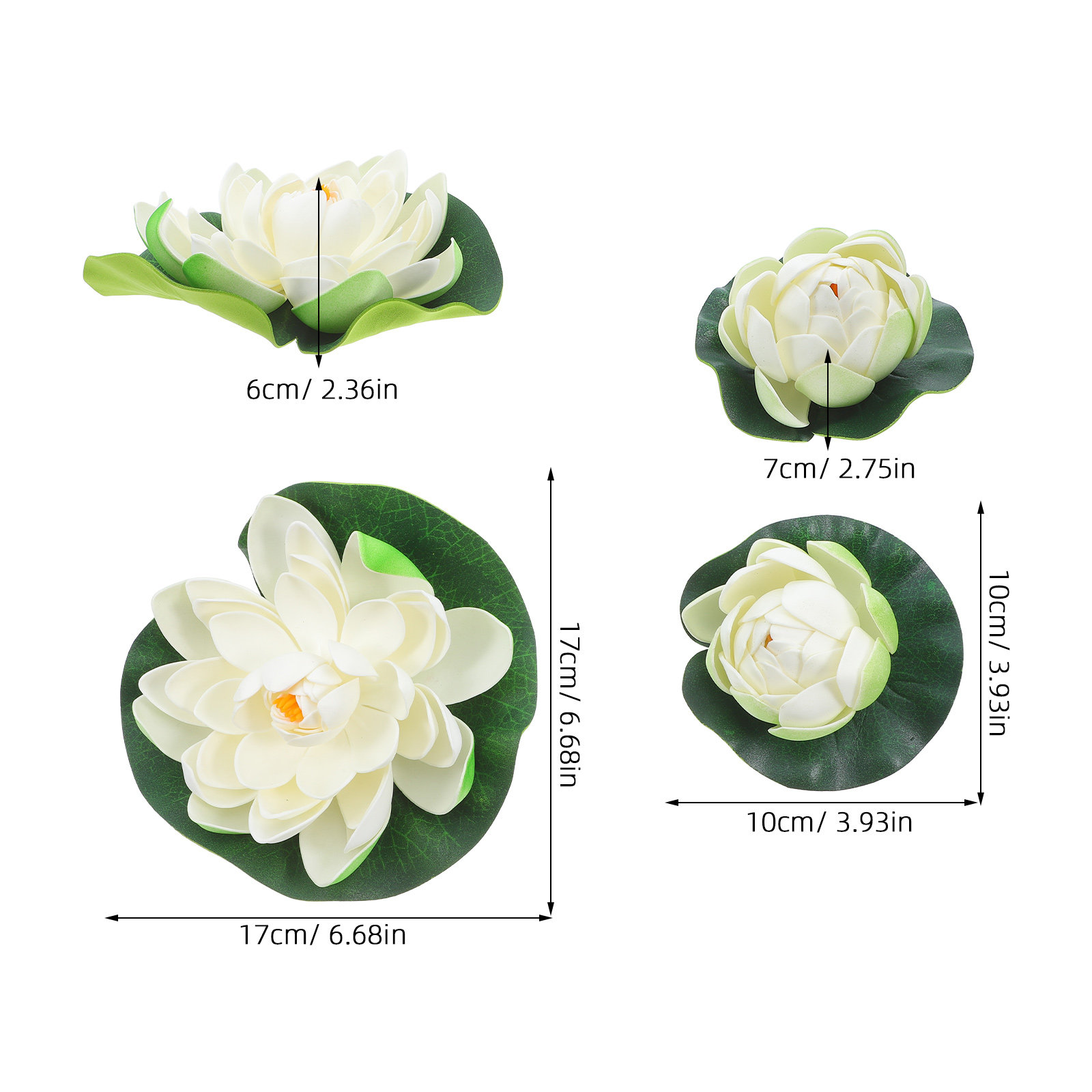 5Pcs Lifelike Floating Artific - огляд і ціна Aquarium Fish In Pond