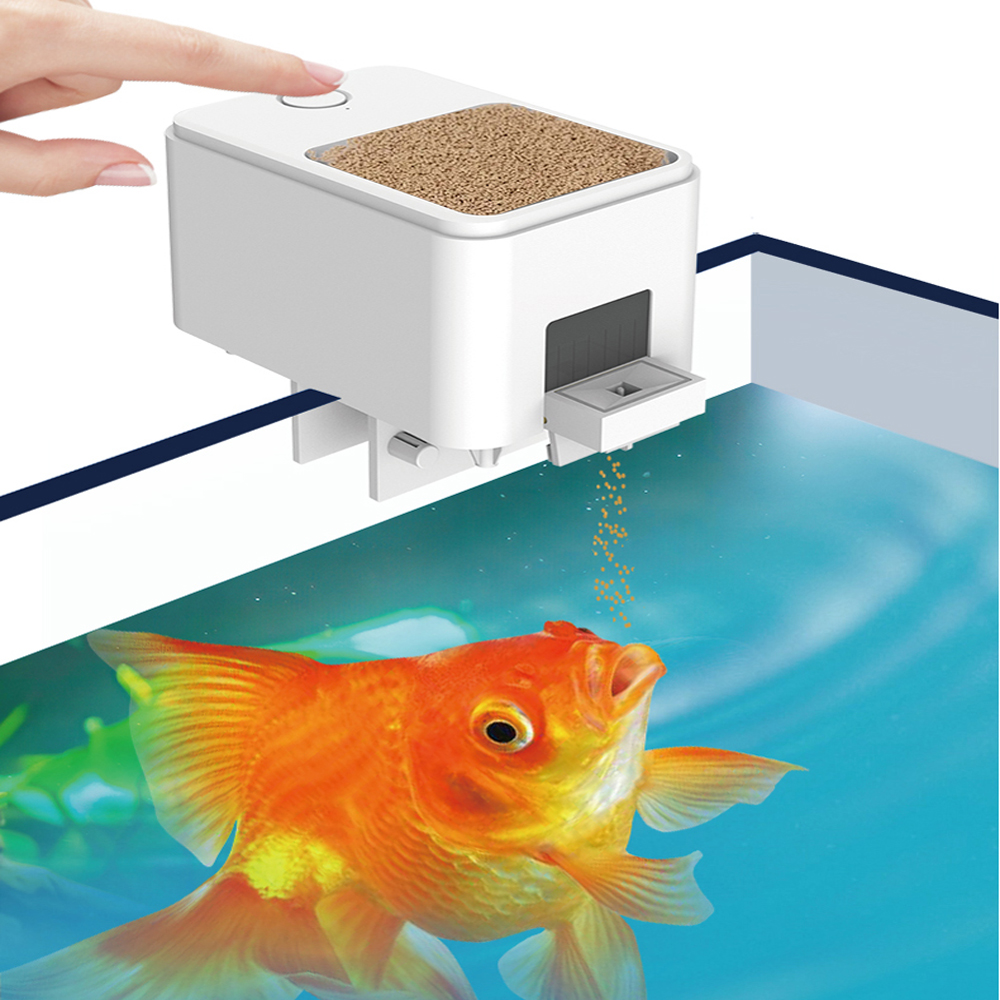 100ML Large Capacity Fish Feed - огляд і ціна Aquarium Fish Feeder Automatic