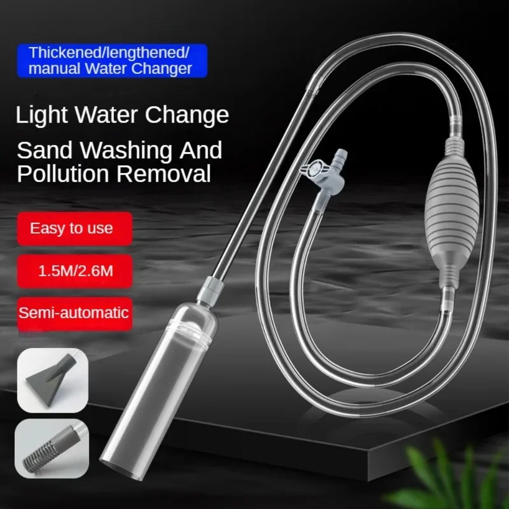 Aquarium Siphon Vacuum Cleaner - огляд і ціна Aquarium Fish Net Small