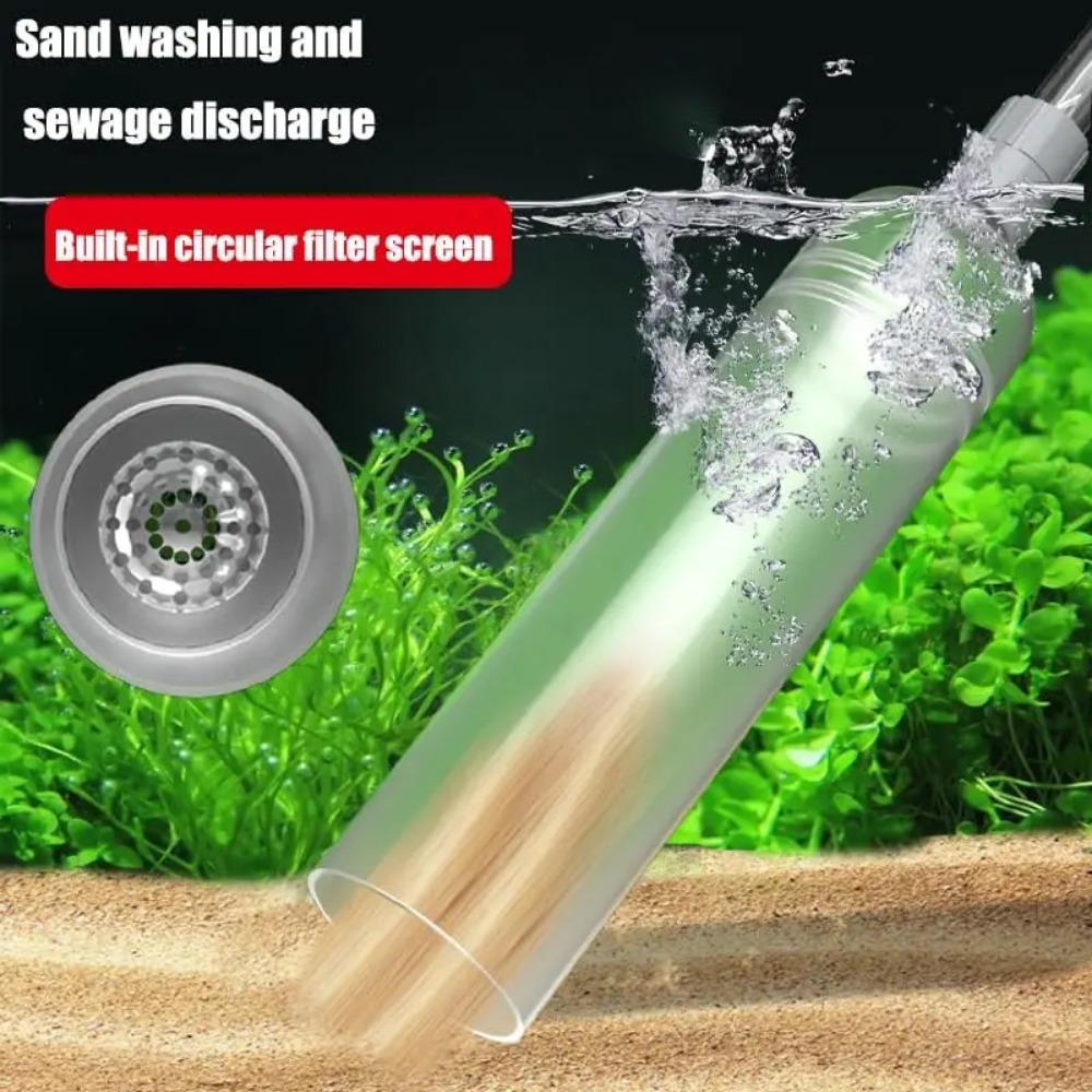 Aquarium Siphon Vacuum Cleaner - огляд і ціна Aquarium Fish Net Small