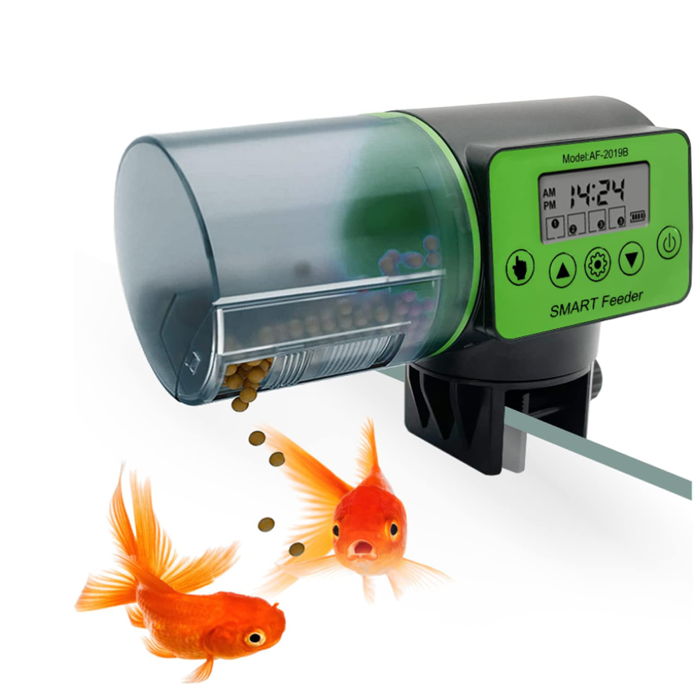 AF-2019B Automatic Fish Feeder - огляд і ціна Aquarium Fish Feeder Automatic