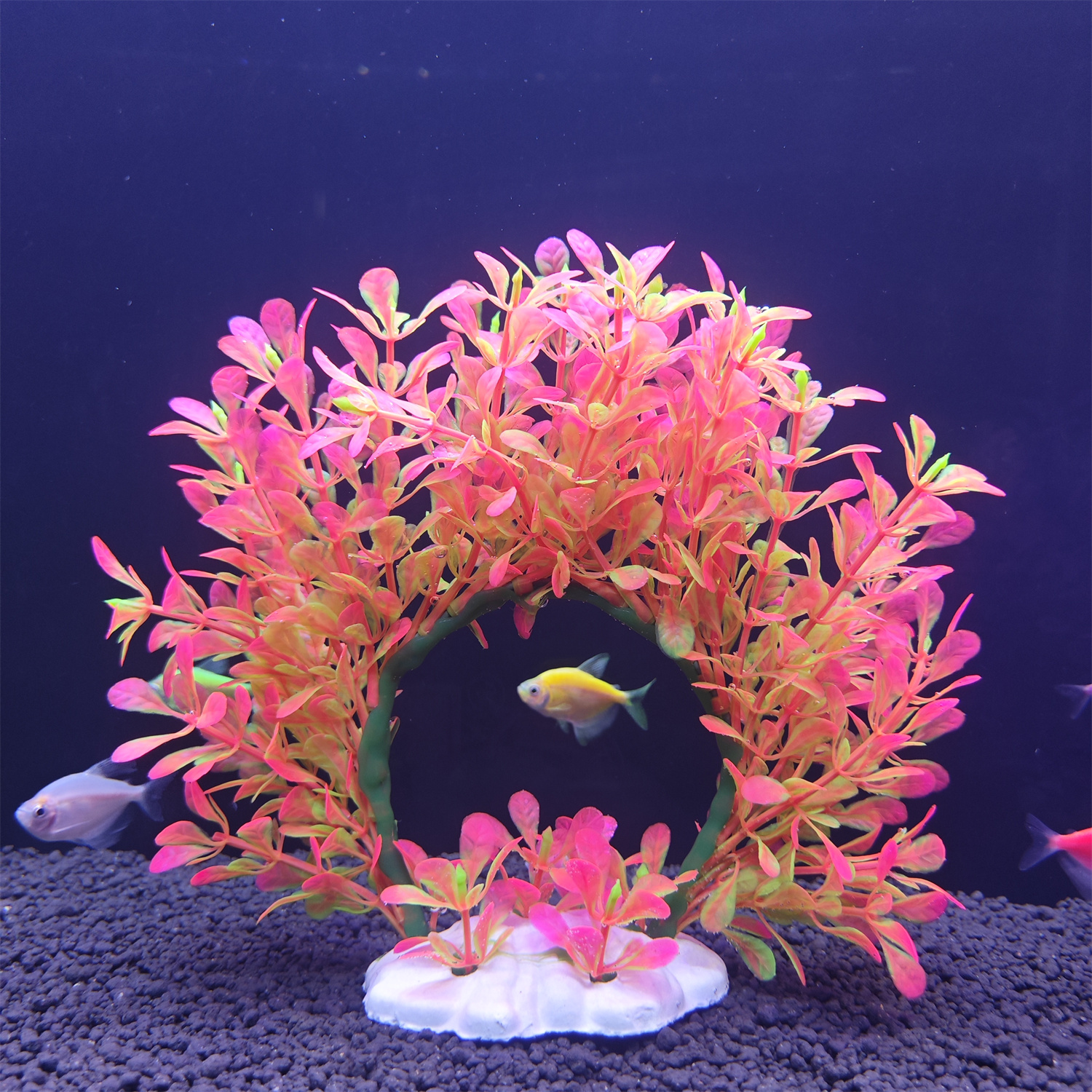 Underwater Wreath Artificial U - огляд і ціна Aquarium Fish Green