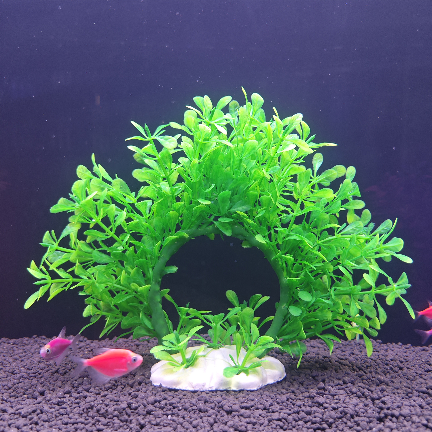 Underwater Wreath Artificial U - огляд і ціна Aquarium Fish Green