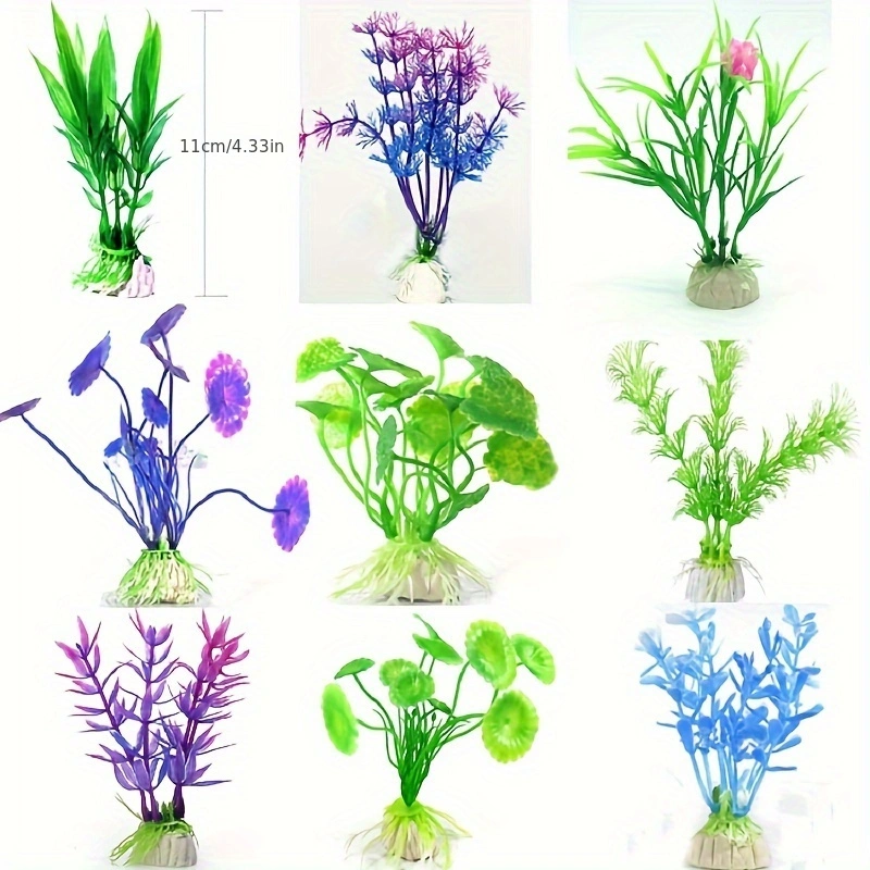 Artificial Underwater Plastic  - огляд і ціна Aquarium Fish Green