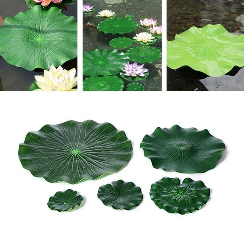 2026 Artificial Water Lily Lot - огляд і ціна Aquarium Fish In Pond