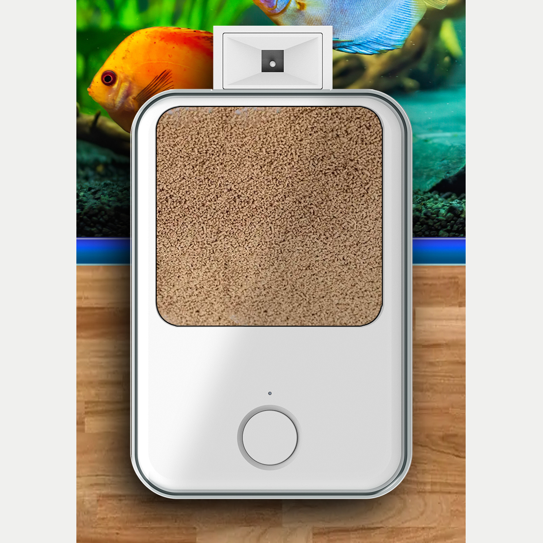 1PC WIFI/Button Version automa - огляд і ціна Aquarium Fish Feeder Automatic