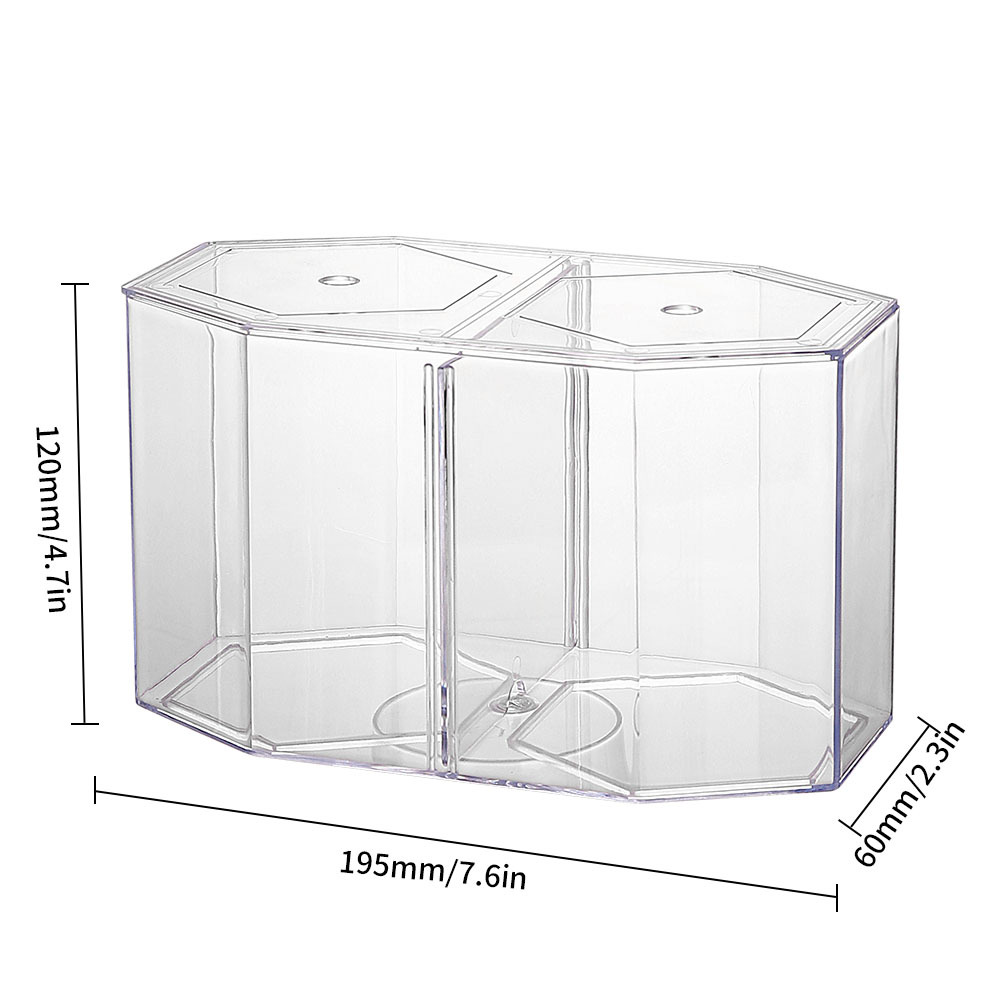 Acrylic Two Splits Guppy Fish  - огляд і ціна Aquarium Fish Jar