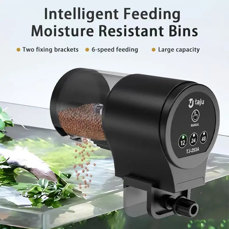 Fish Tank Feeder Intelligent T - огляд і ціна Aquarium Fish Feeder Automatic