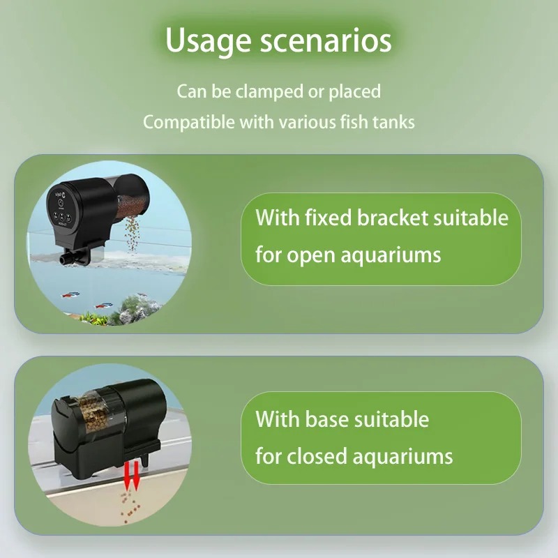 Fish Tank Feeder Intelligent T - огляд і ціна Aquarium Fish Feeder Automatic