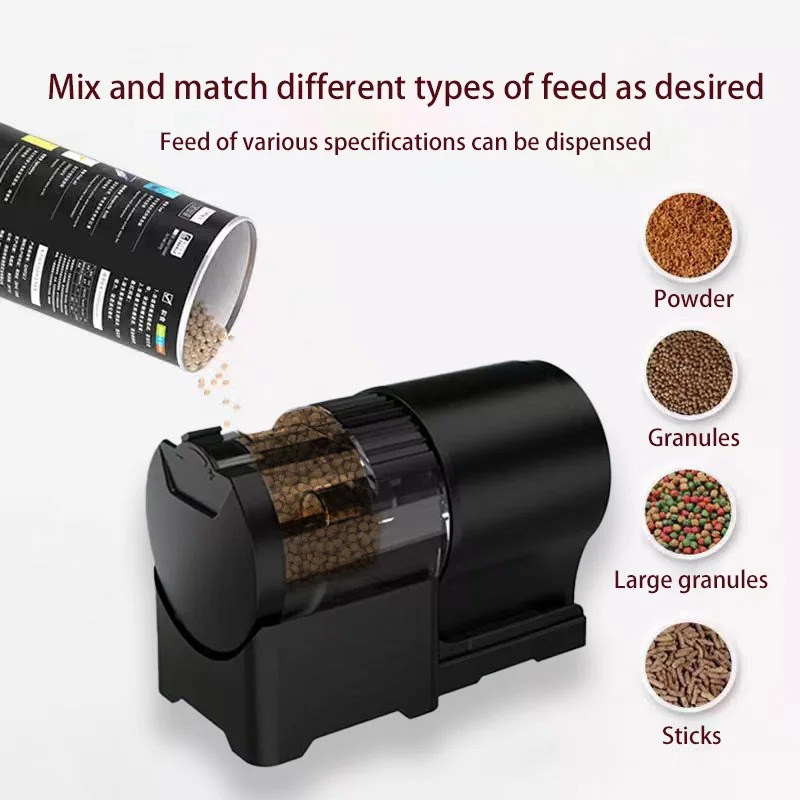 Fish Tank Feeder Intelligent T - огляд і ціна Aquarium Fish Feeder Automatic
