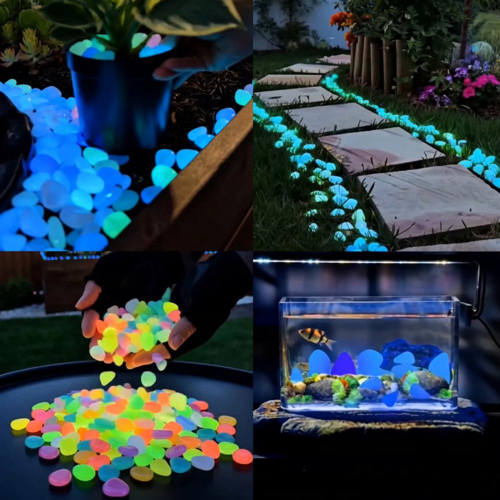 Resin Glow-in-the-Dark Pebbles - огляд і ціна Fish Aquarium Guide