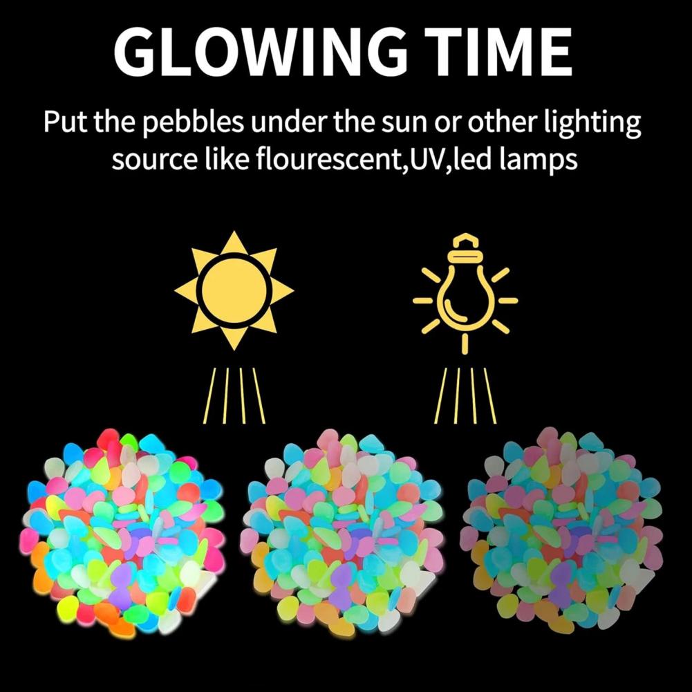 Resin Glow-in-the-Dark Pebbles - огляд і ціна Fish Aquarium Guide