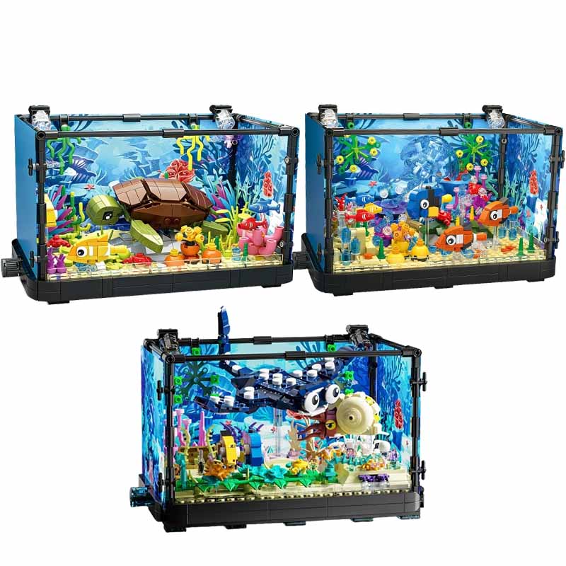 Fish Tank Building Block Set w - огляд і ціна Aquarium Fish Names