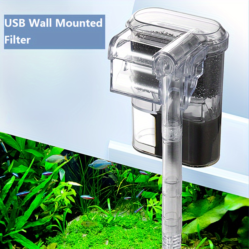 2.5W DC 5V Wall-hanging Filter - огляд і ціна Aquarium Xxl