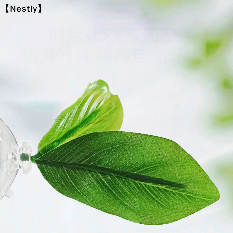 1Pc Green Leaf Hammock For Bet - огляд і ціна Aquarium Fish Green