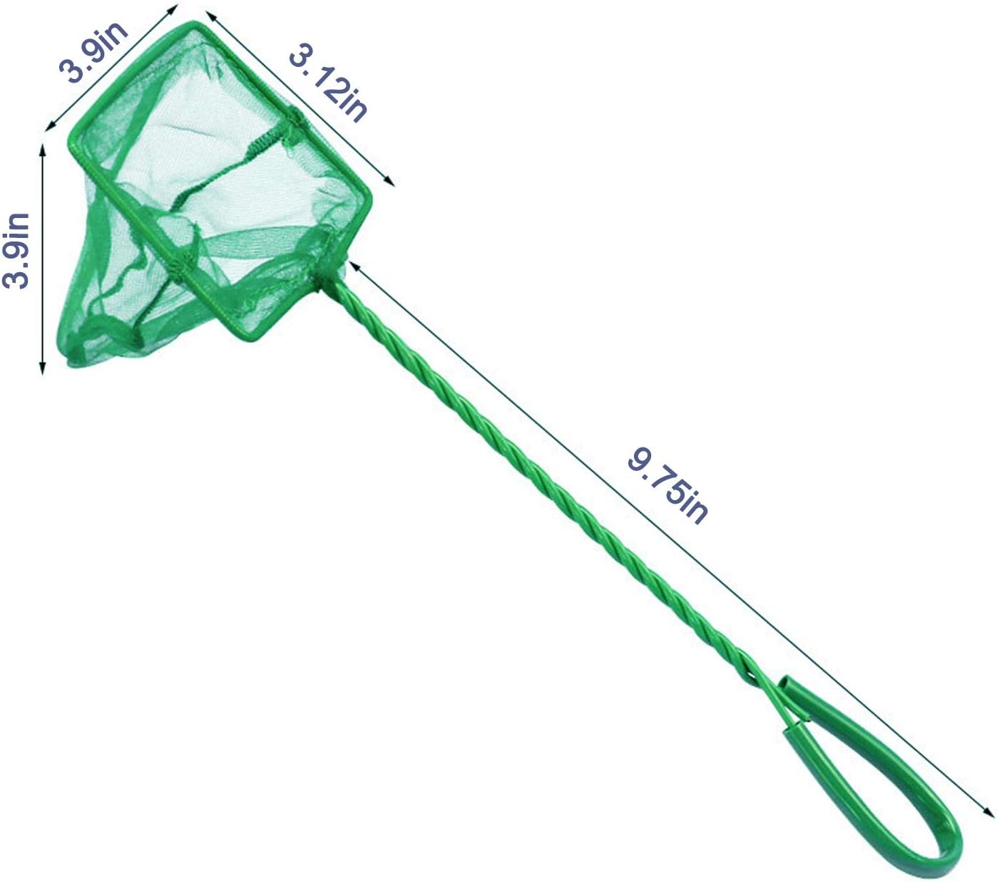 4 Inch Small Mesh Fish Catch N - огляд і ціна Aquarium Fish Net Small
