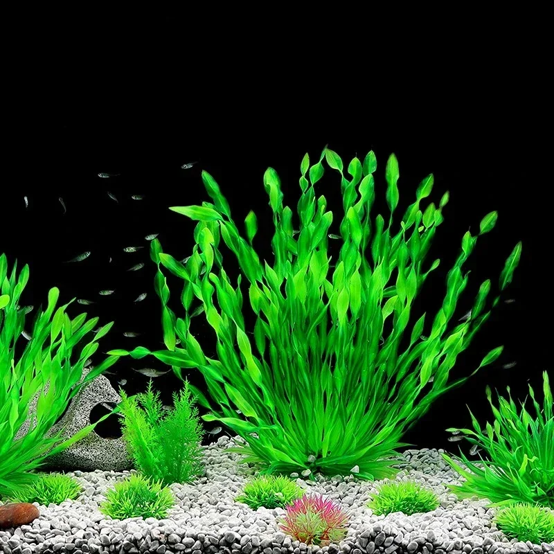 Artificial Underwater Plants A - огляд і ціна Aquarium Fish Green