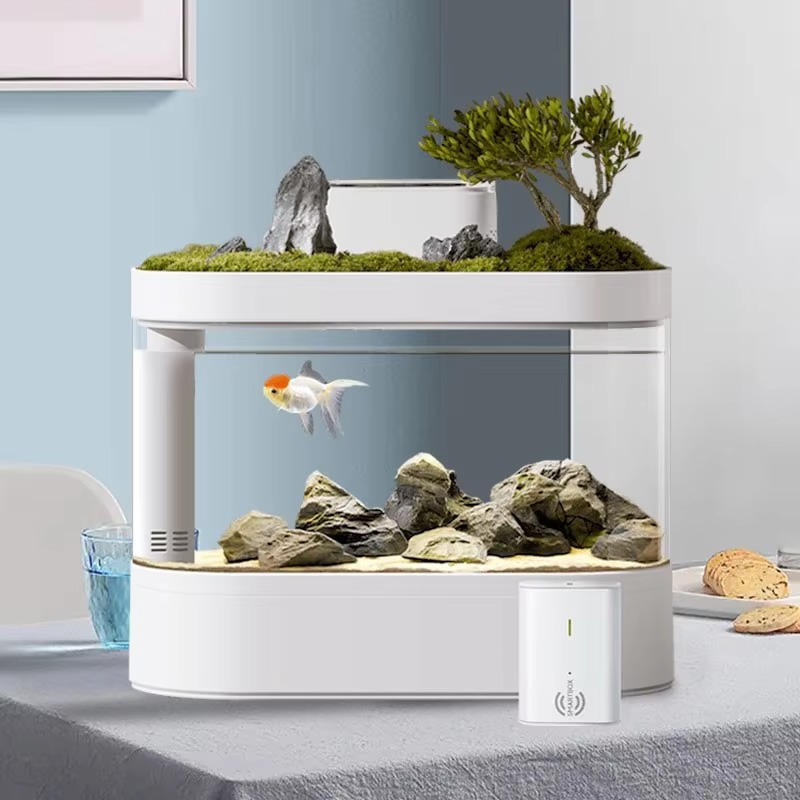 Desktop Smart Aquarium Fish Ta - огляд і ціна Aquarium Fish Feeder Automatic
