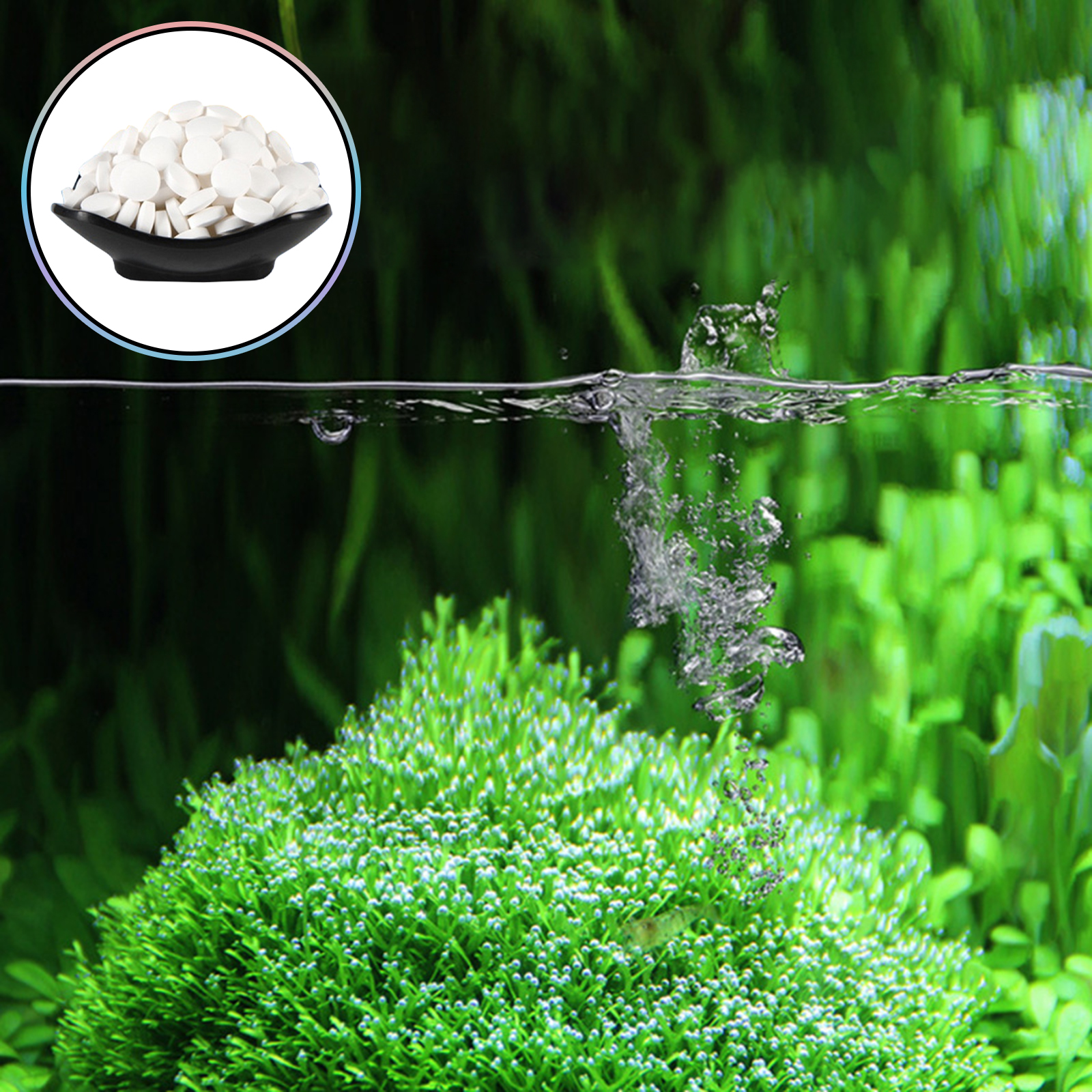 150 Tables Aquarium Algae Clea - огляд і ціна Aquarium Fish Green