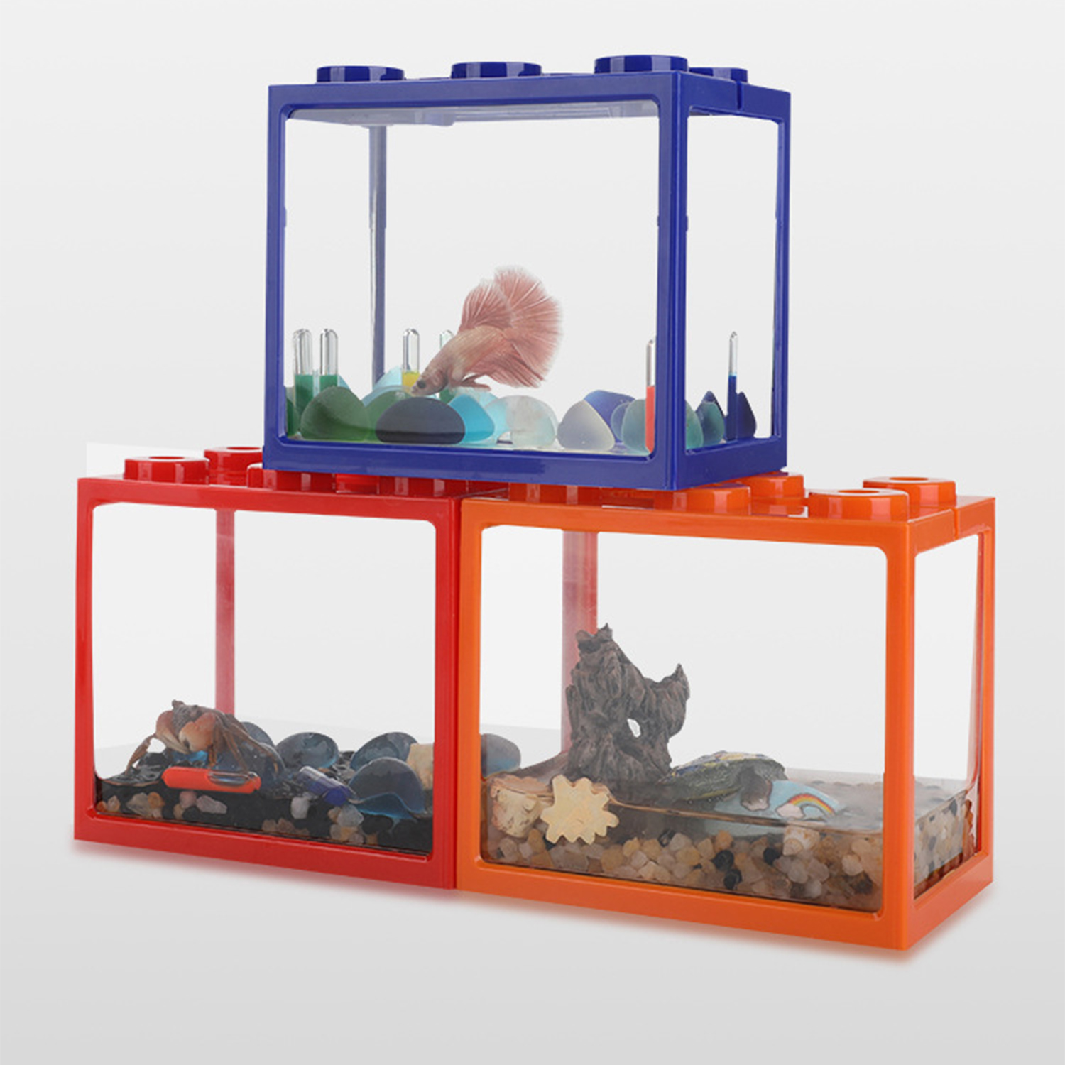 Plastic Betta Fish Tank  Aquar - огляд і ціна Aquarium Fish Jar