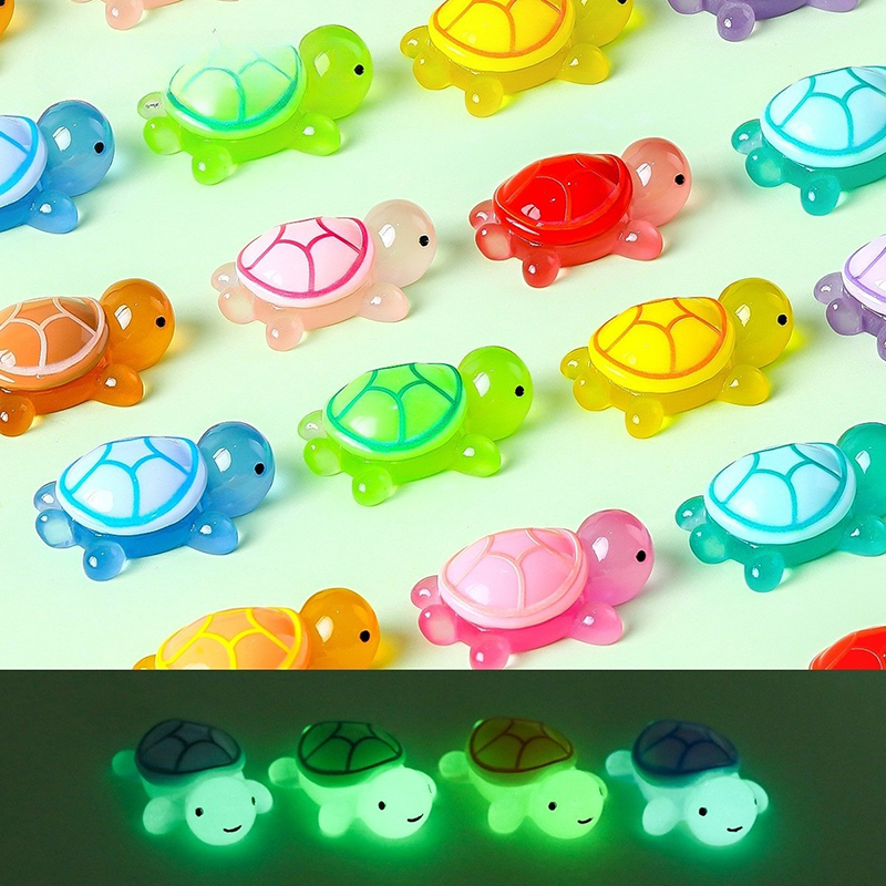 6/10pcs Mini Luminous Turtle H - огляд і ціна Aquarium Fish Names