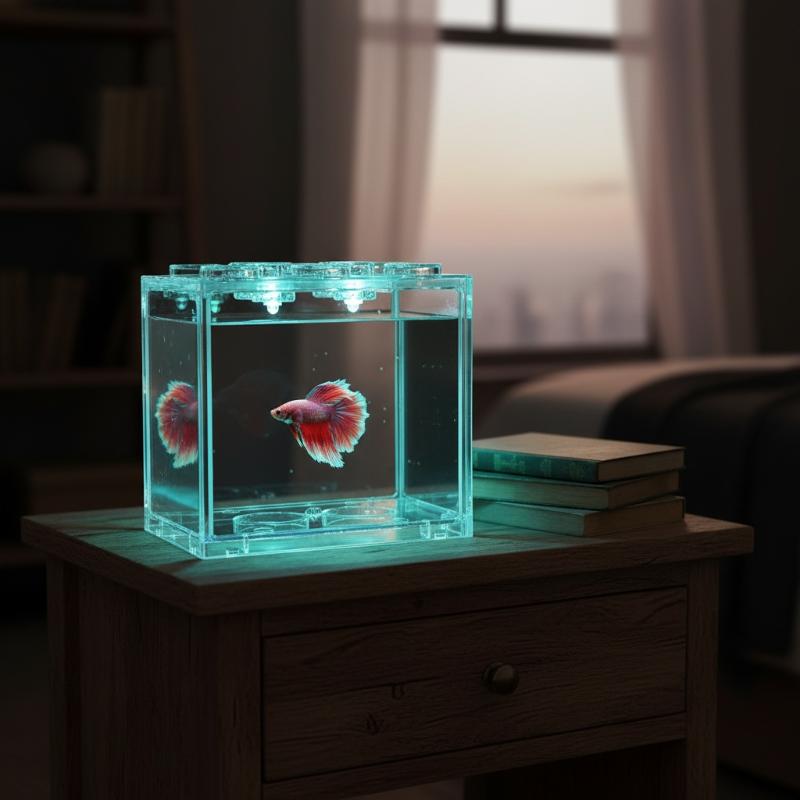 Mini Size Acrylic Fish Tank St - огляд і ціна Aquarium Fish Jar