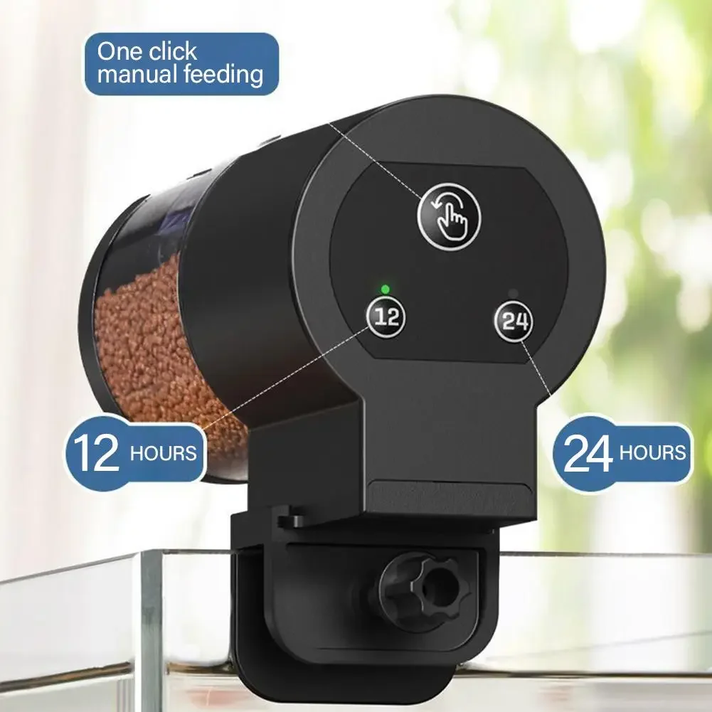 Fish Tank Intelligent Feeder T - огляд і ціна Aquarium Fish Feeder Automatic