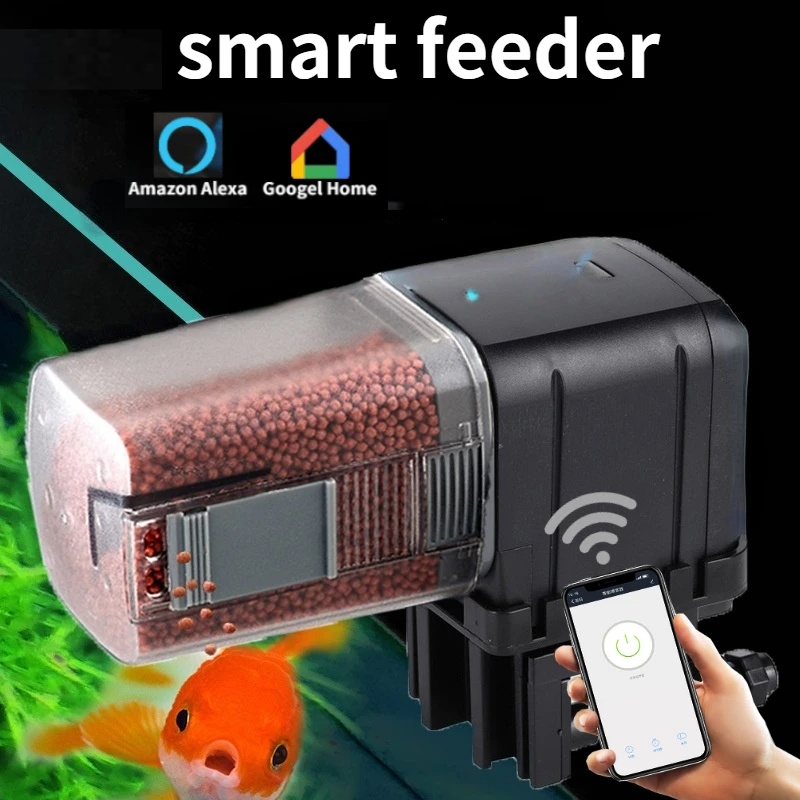 WiFi Fish Feeder Automatic Fis - огляд і ціна Aquarium Fish Feeder Automatic