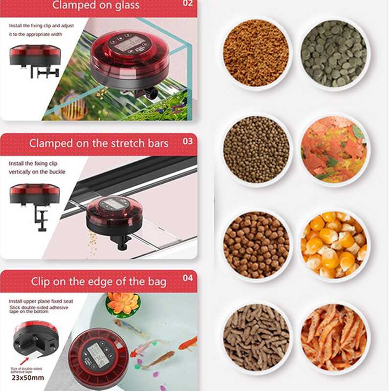 New Automatic Meal Fish Feeder - огляд і ціна Aquarium Fish Feeder Automatic