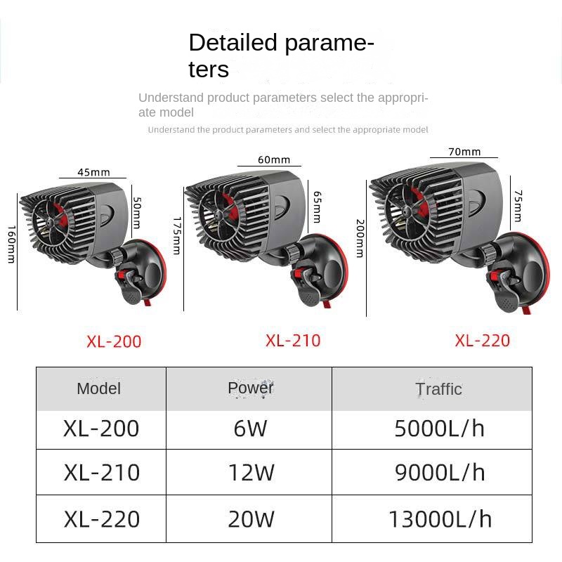 Xilong-Surf Pump for Fish Tank - огляд і ціна Aquarium Xilong